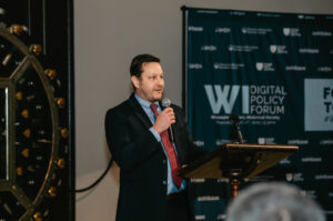 WI Digital Policy Forum founder showcase Brad James