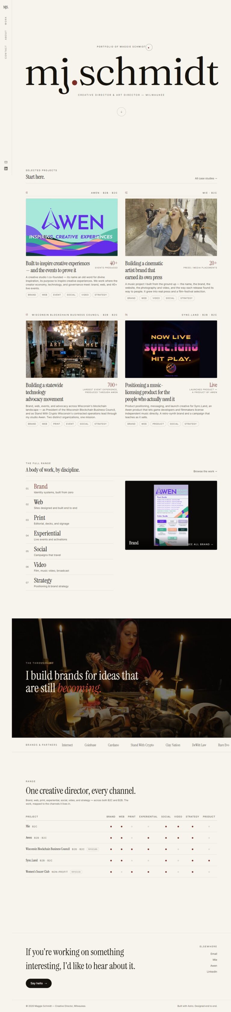 Maggie Schmidt website