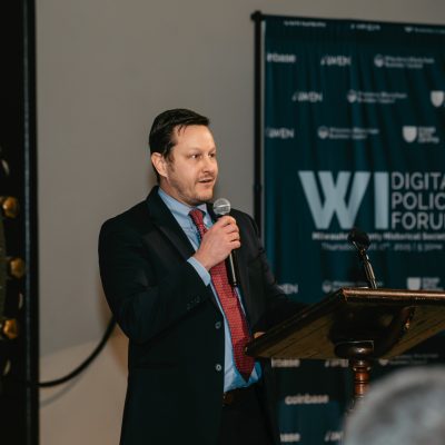 WI Digital Policy Forum founder showcase Brad James